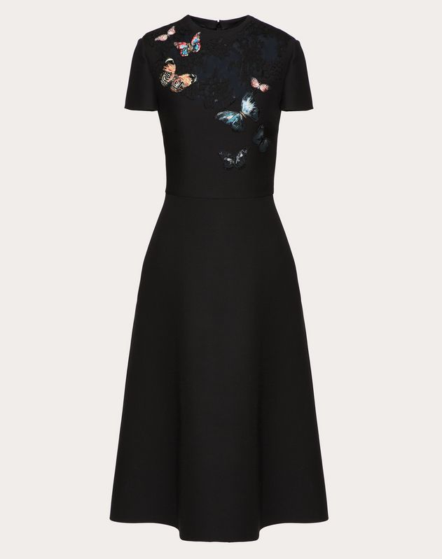 valentino black dress