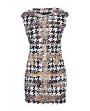 PHILIPP PLEIN Damen Kurzes Kleid Farbe Wei� Gr��e 4