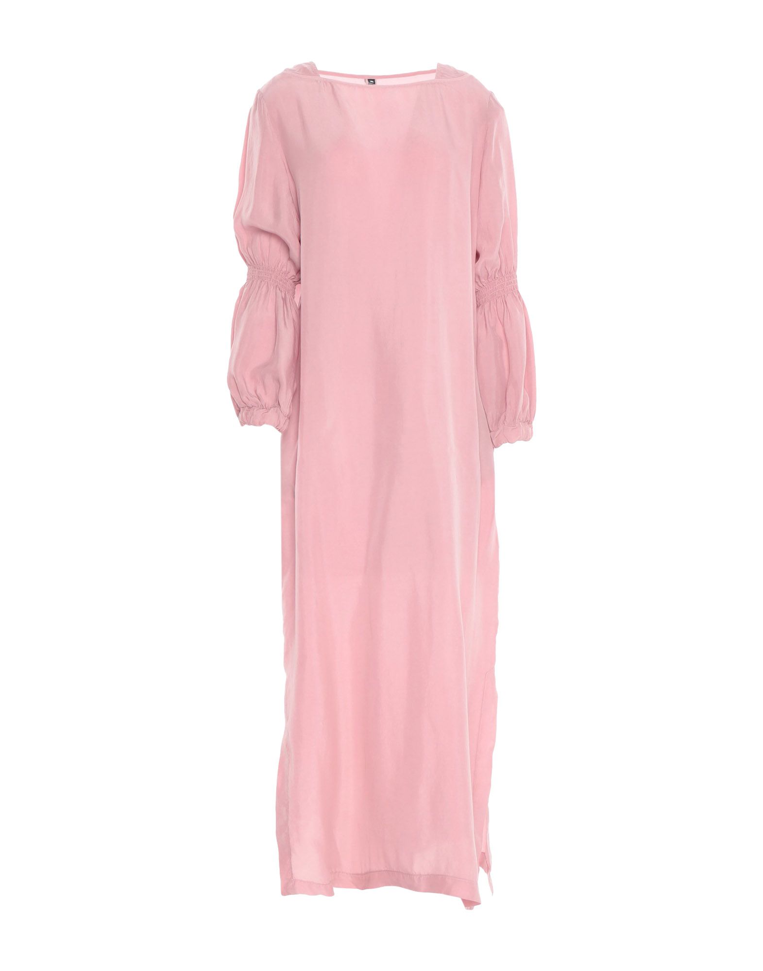pastel pink long dress