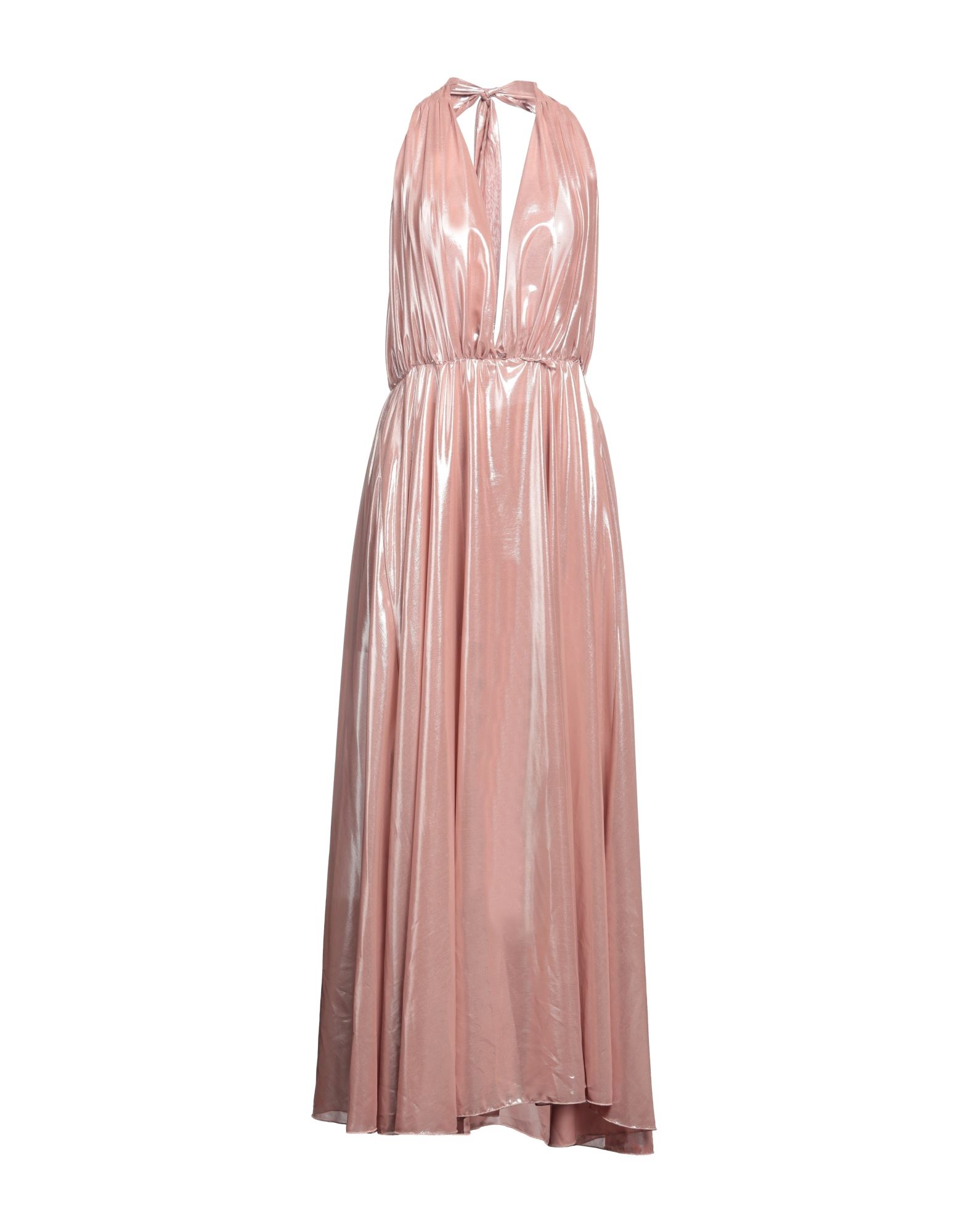 Vicolo Long Dresses In Rose Gold