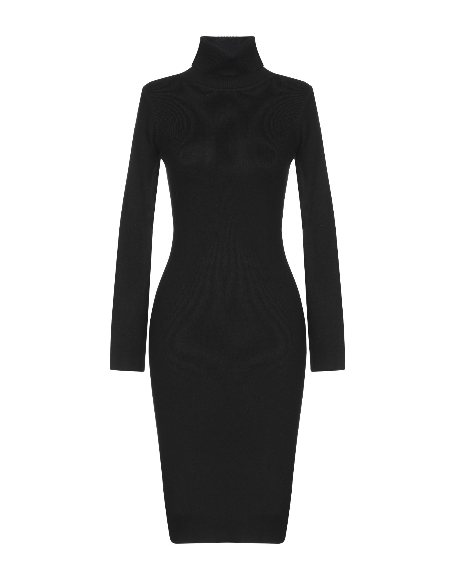 Mangano Knee-Length Dress In Black | ModeSens