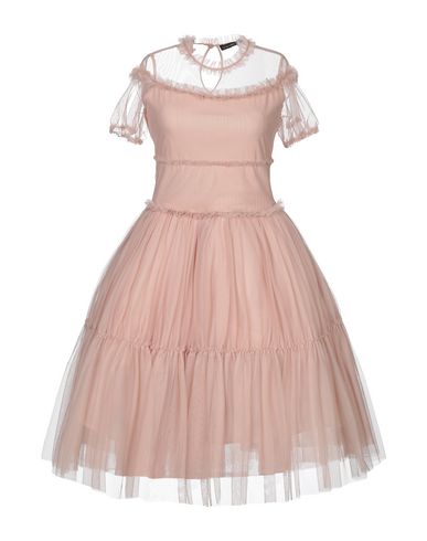 Woman Mini dress Pink Size 8 Polyester, Elastane