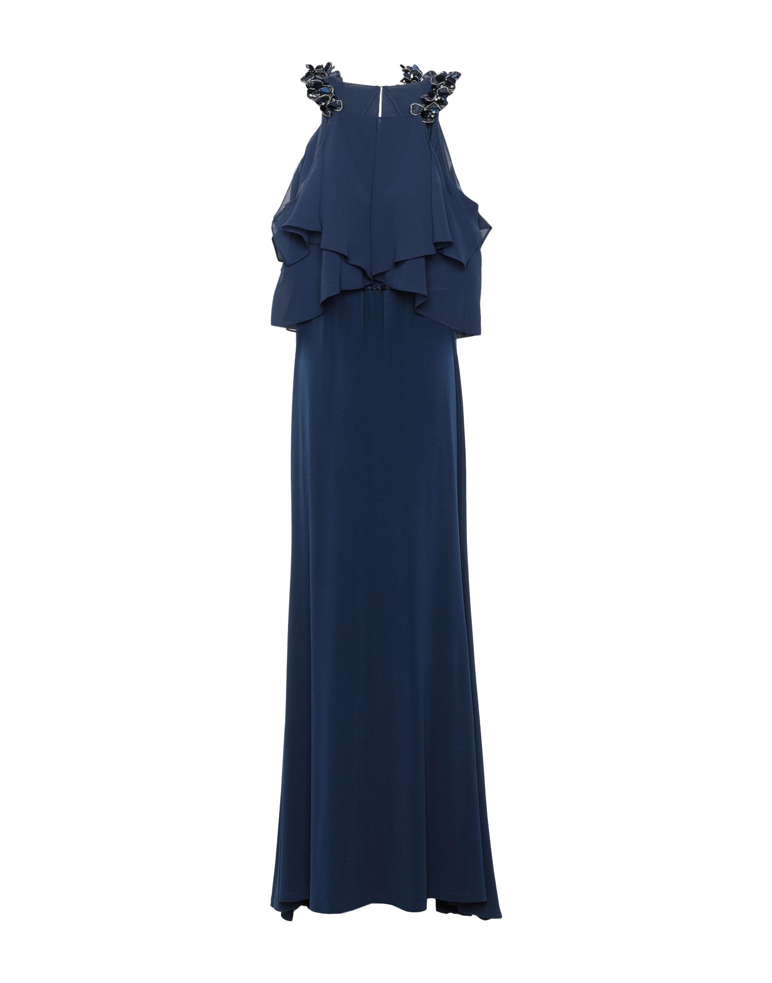 Длинное платье  - Синий цвет