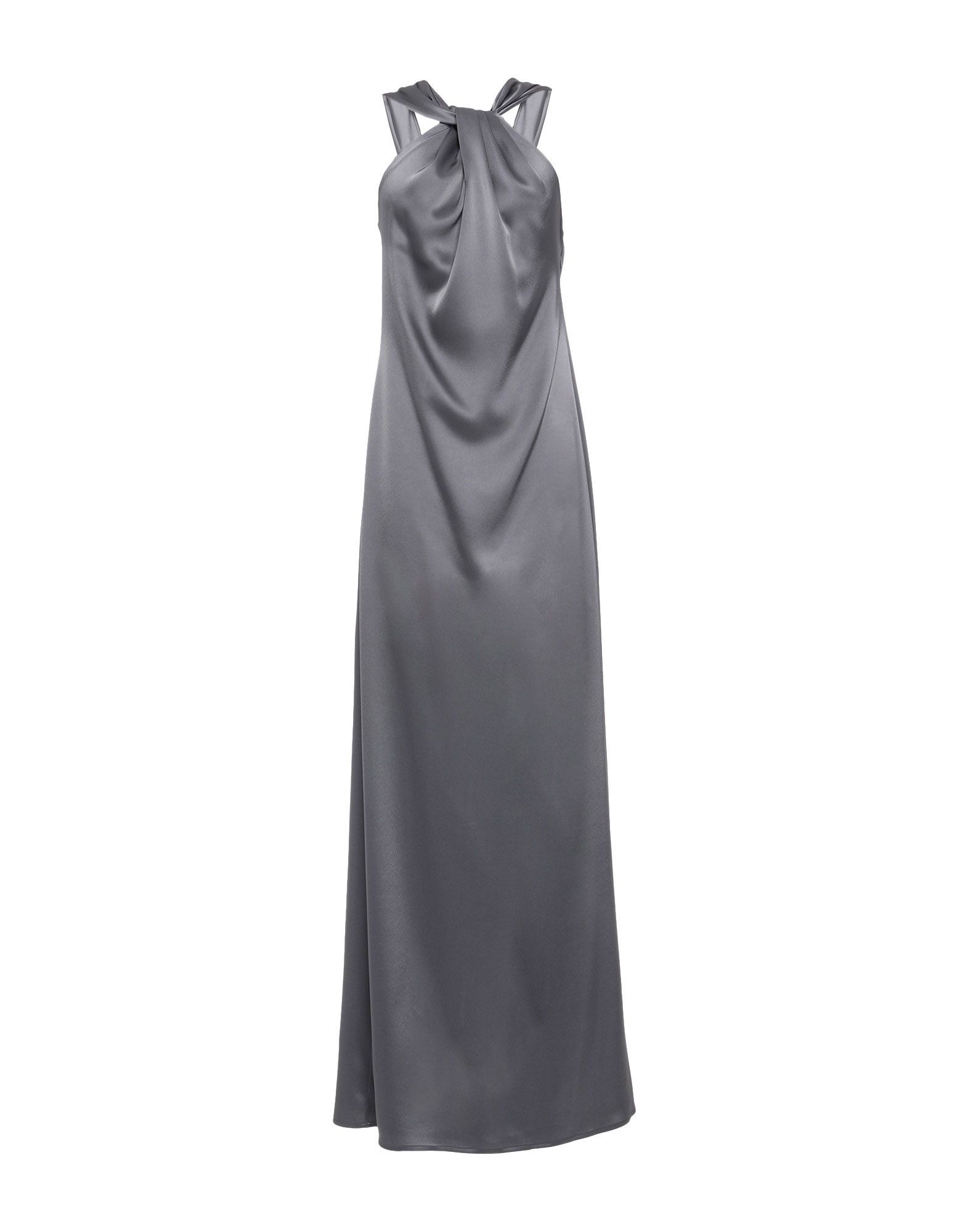 Длинное платье  - Серый цвет