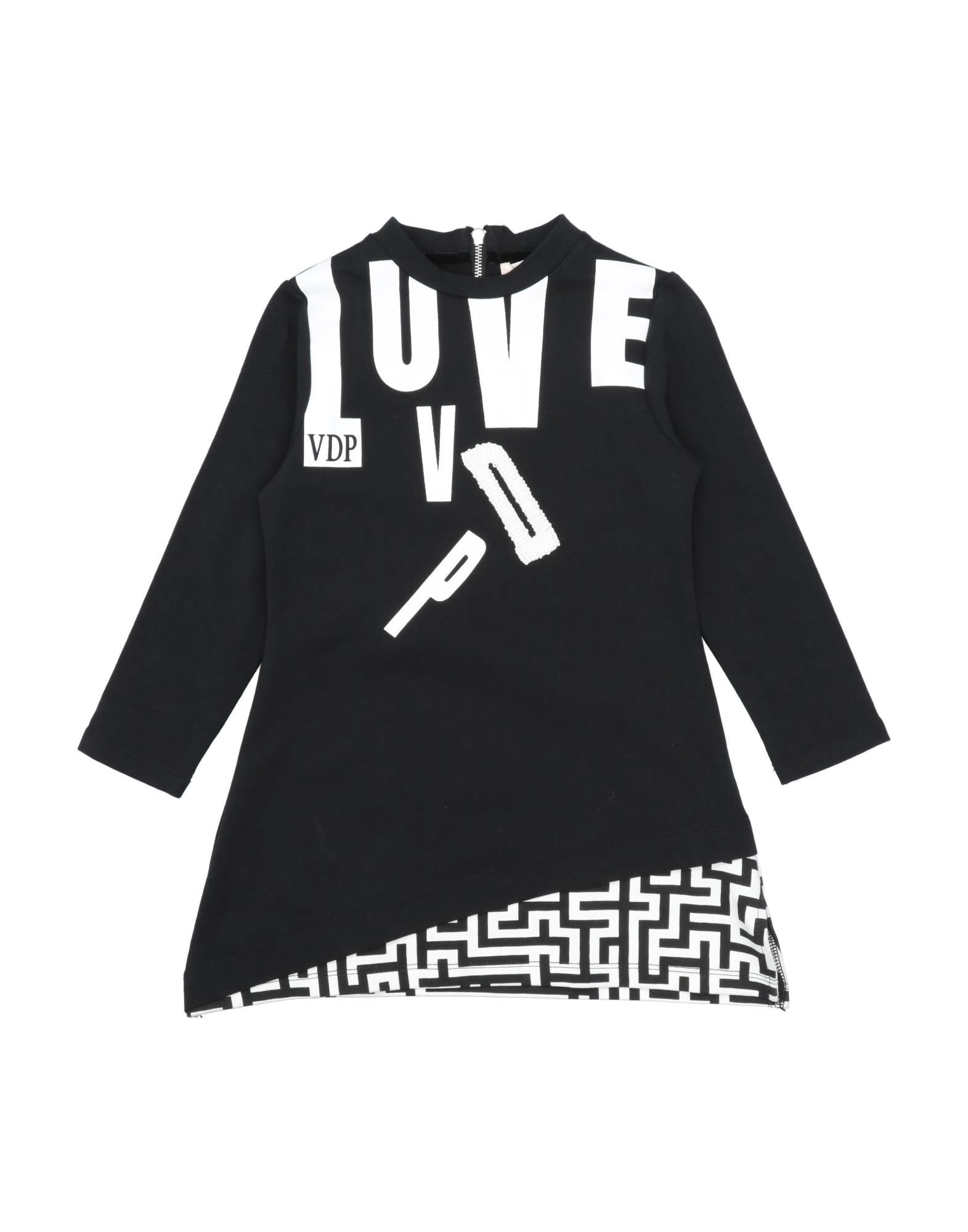Vdp Collection Kids' Dresses In Black