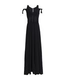 ROSETTA GETTY Damen Langes Kleid Farbe Schwarz Gre 1