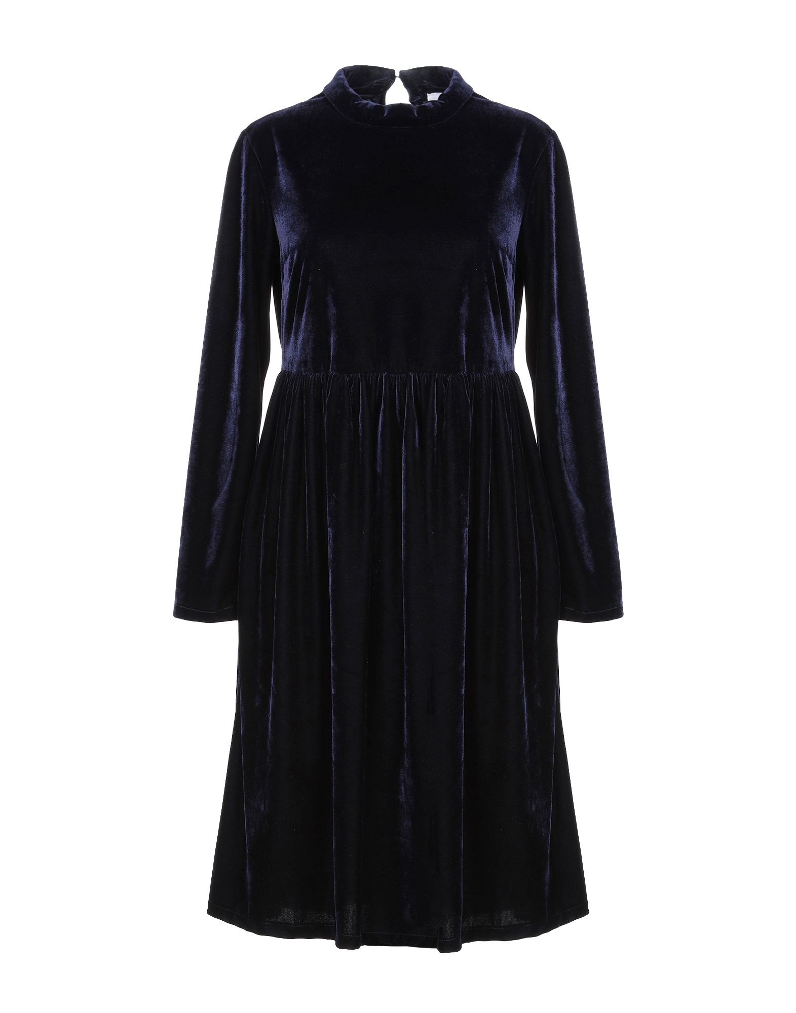 Платье до колена  - Синий цвет