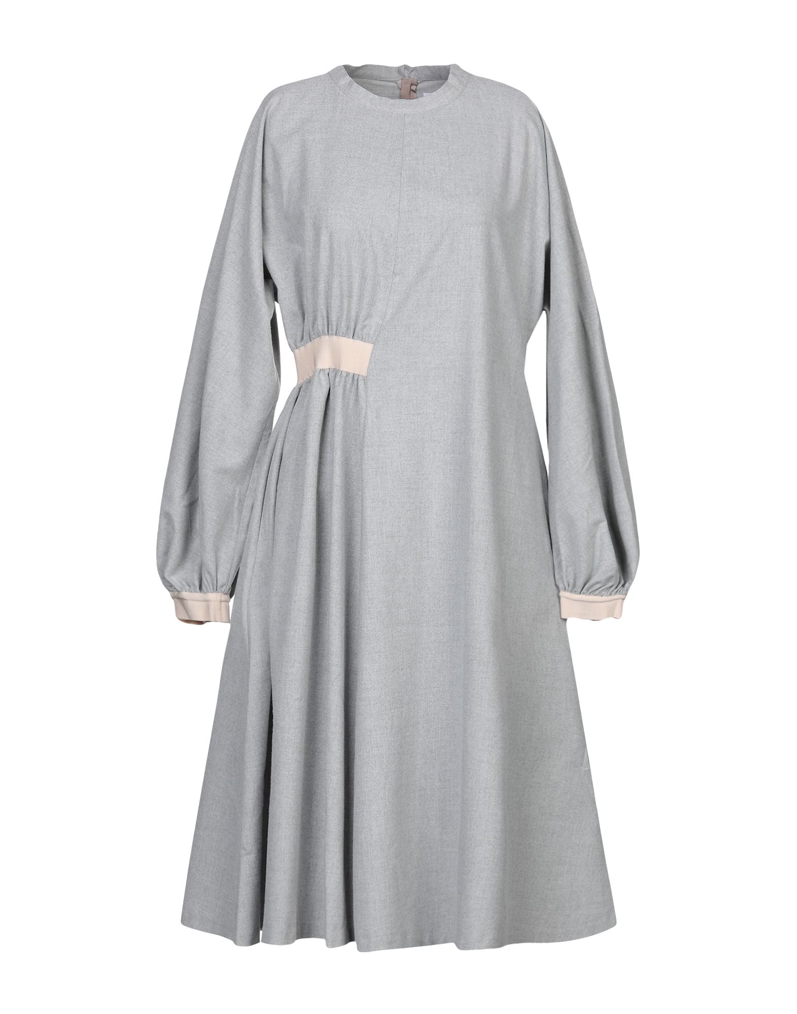 Платье до колена  - Серый цвет