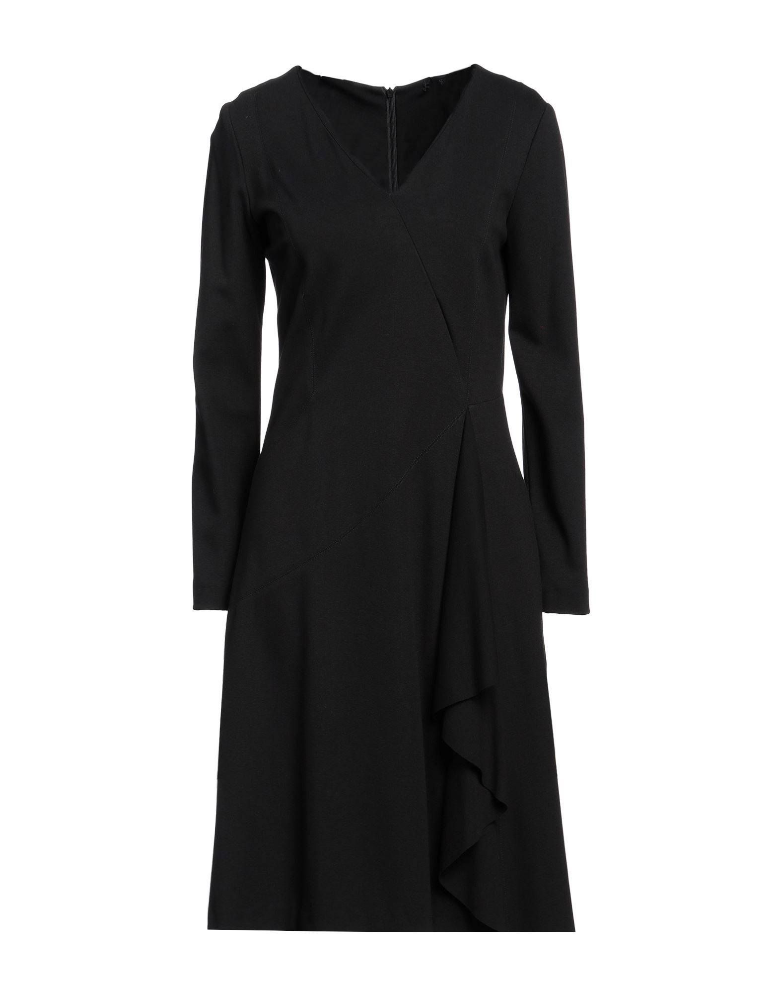 Seventy Sergio Tegon Midi Dresses In Black