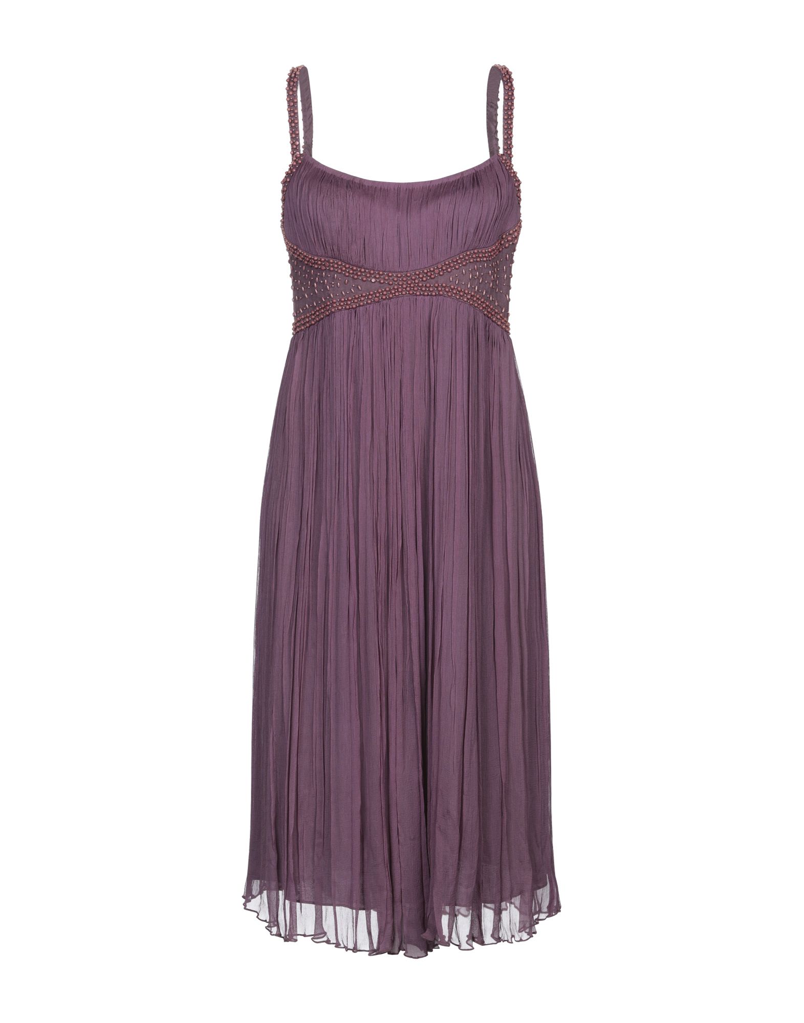 Платье до колена  - Фиолетовый цвет