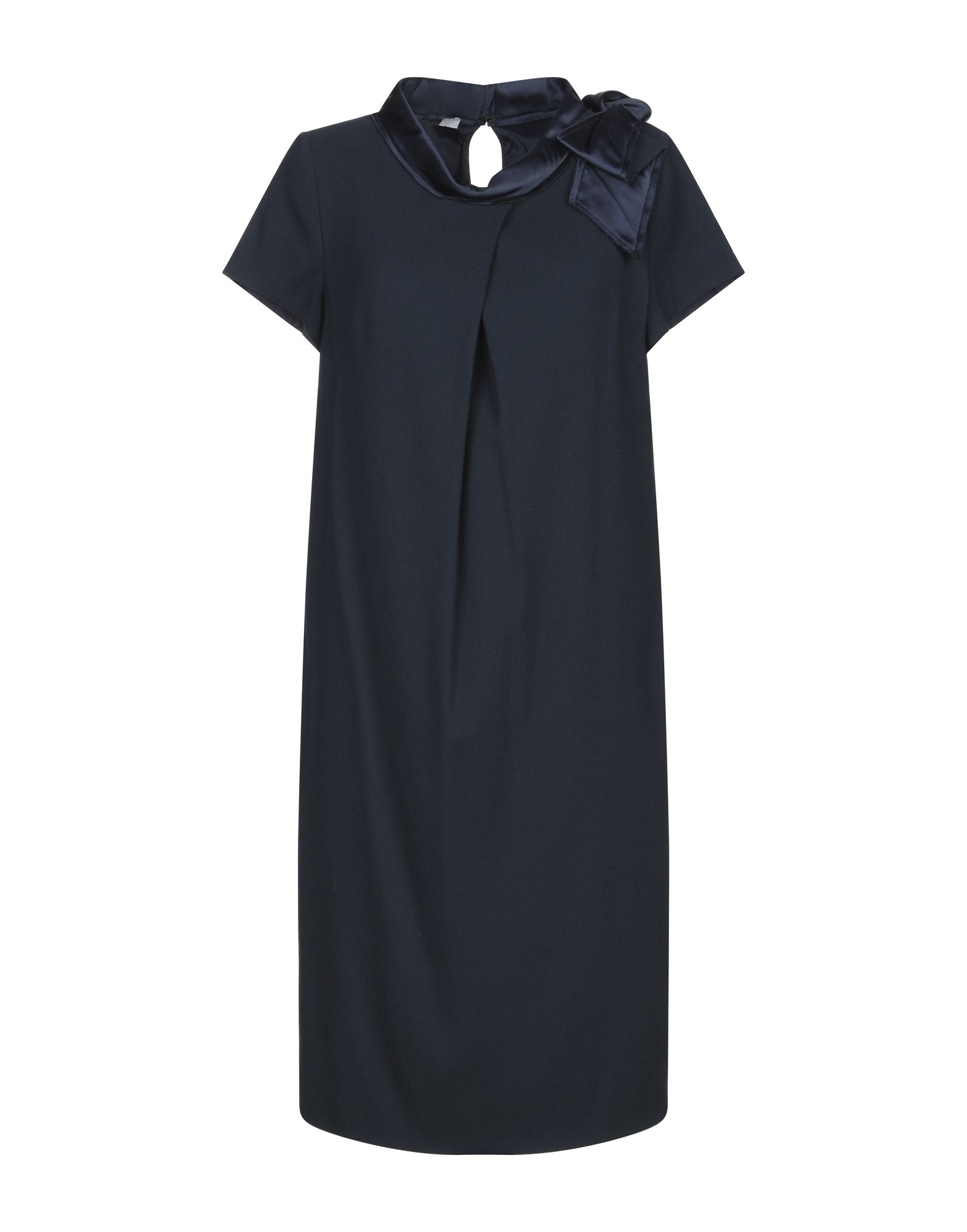 Платье до колена  - Синий цвет