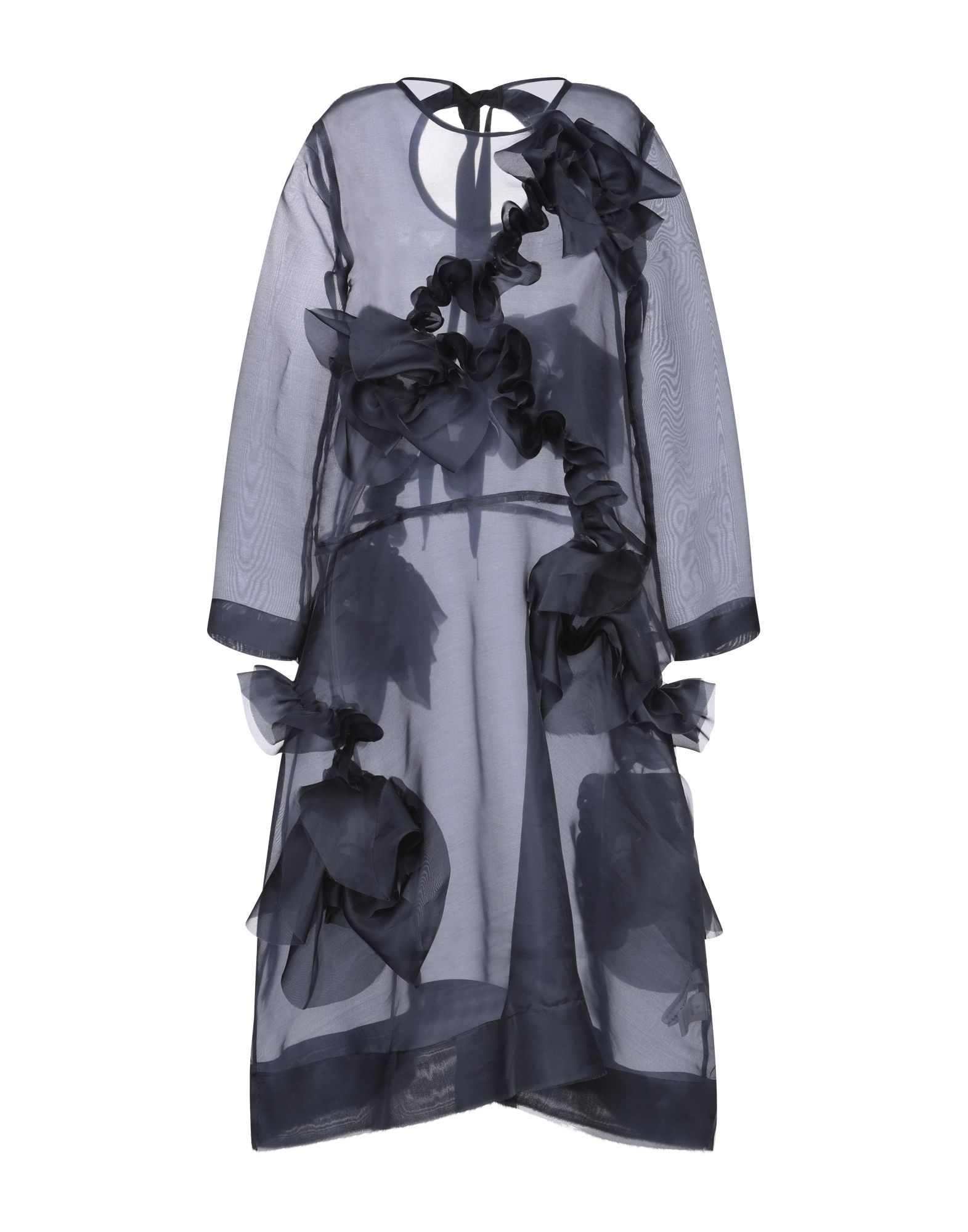 Платье до колена  - Синий цвет