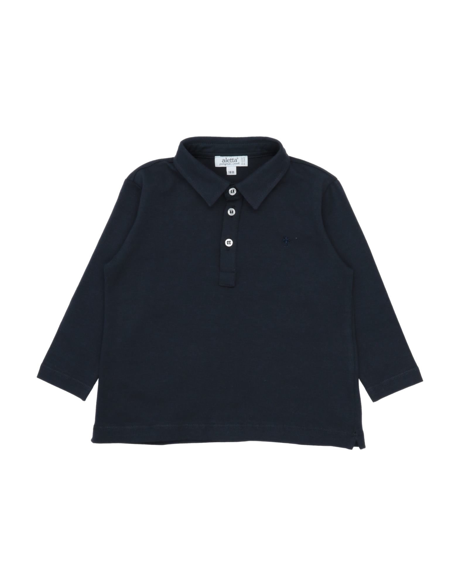 Aletta Kids' Polo Shirts In Dark Blue