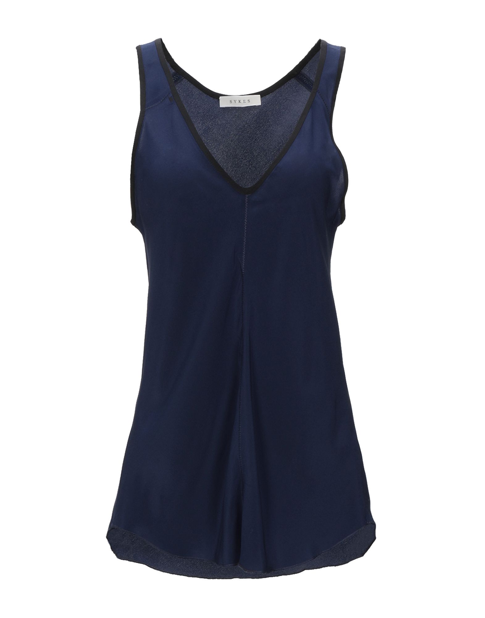 Топ без рукавов  - Синий цвет