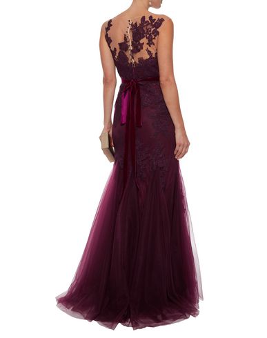 фото Длинное платье Badgley mischka