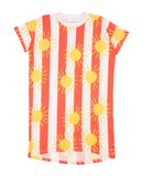 MINI RODINI M�dchen 3-8 jahre Kleid Farbe Rot Gr��e 5