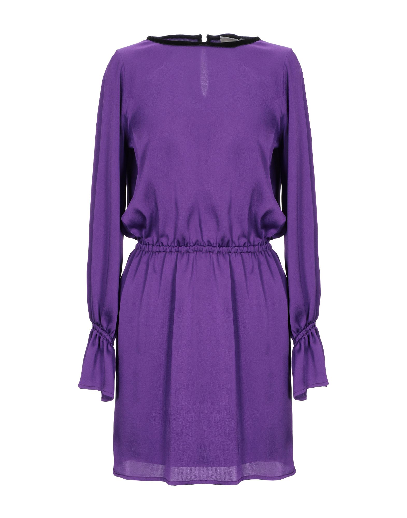 Короткое платье  - Фиолетовый цвет
