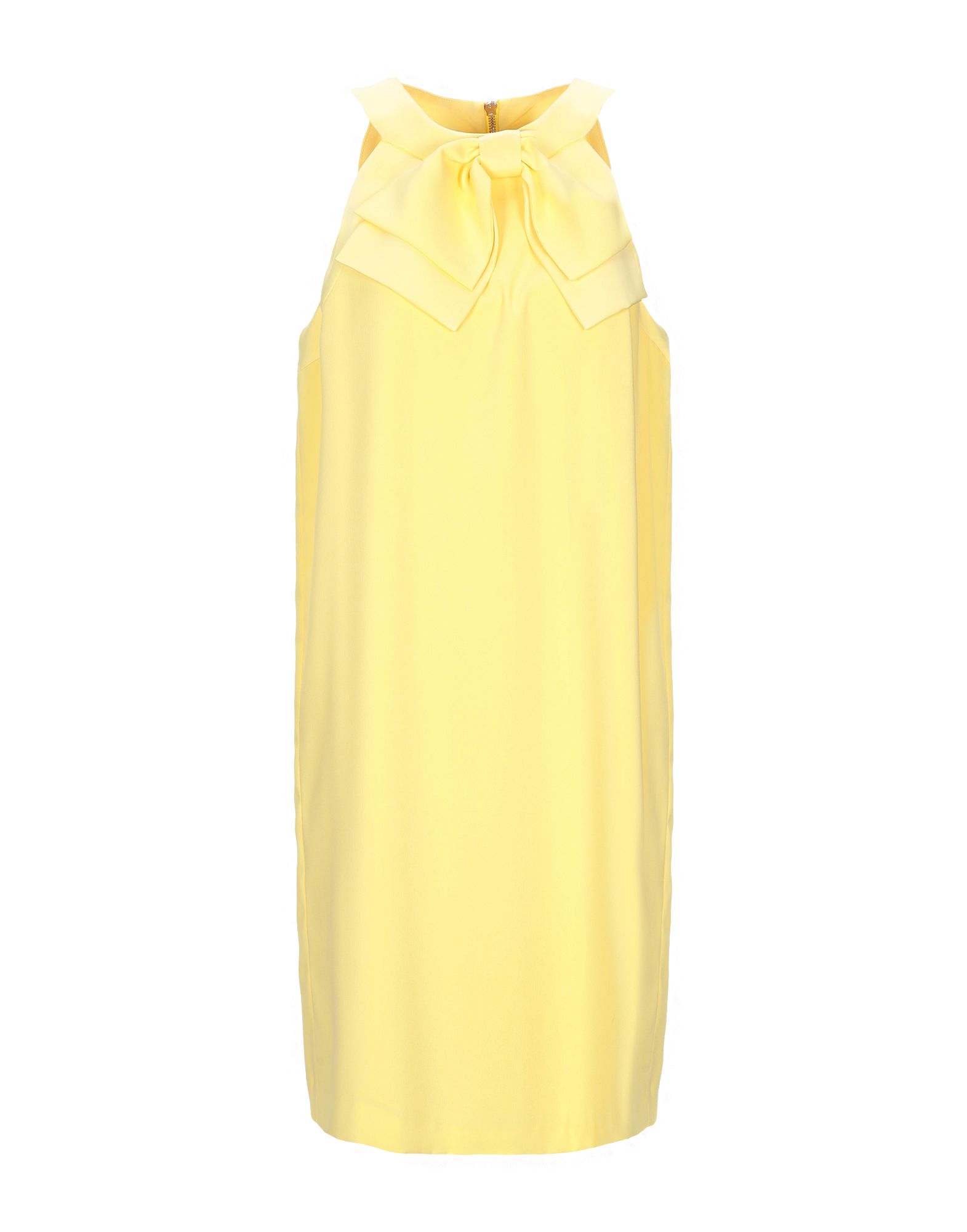 Короткое платье  - Желтый цвет