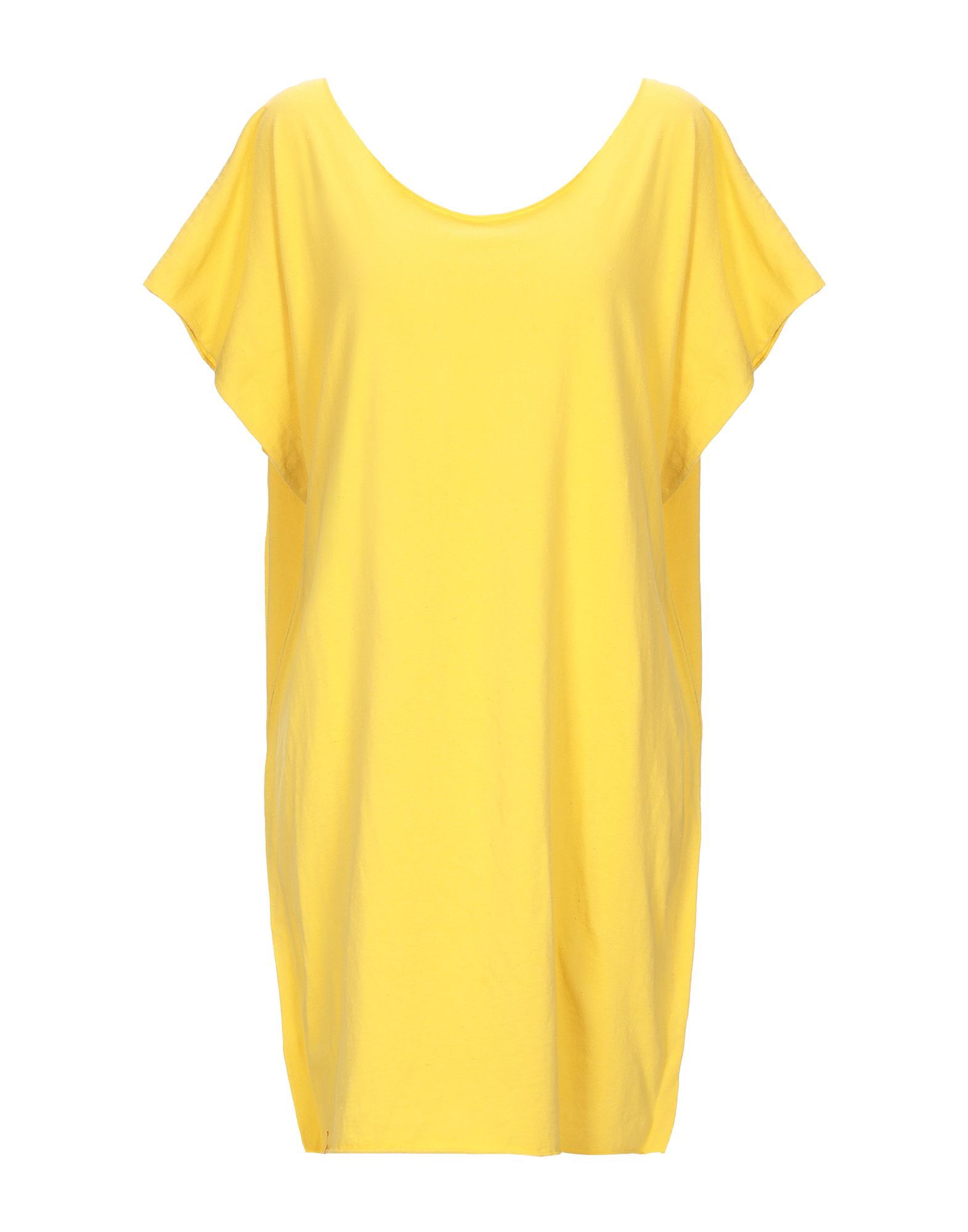 Короткое платье  - Желтый цвет