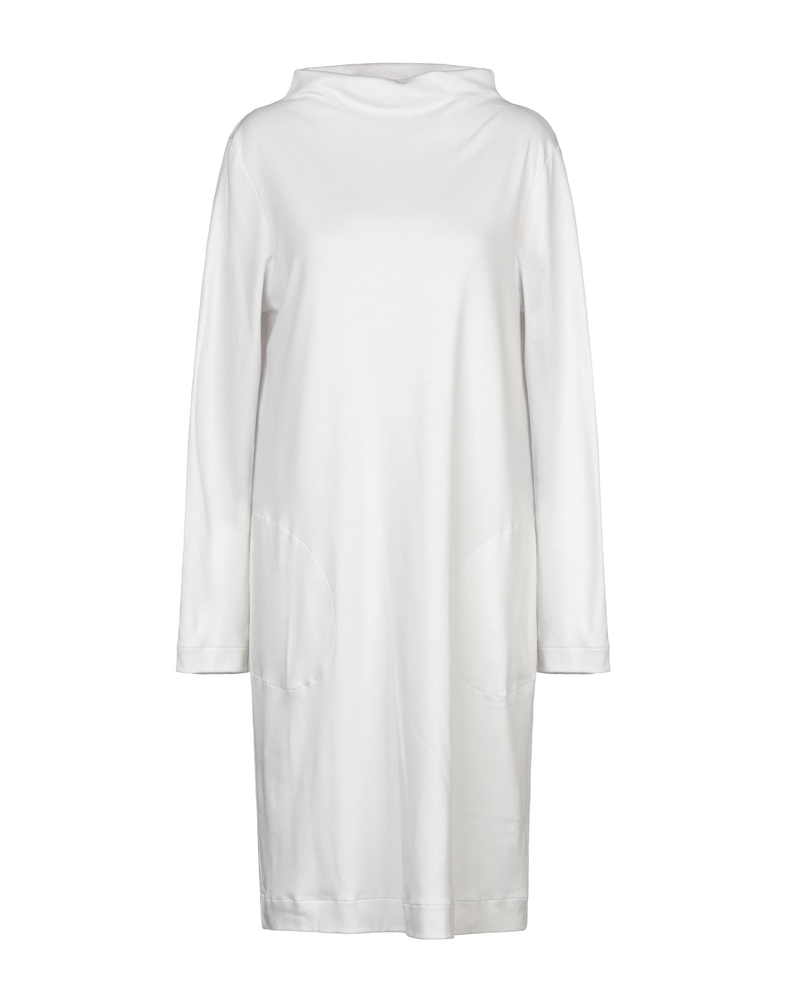 Короткое платье  - Белый,Черный цвет