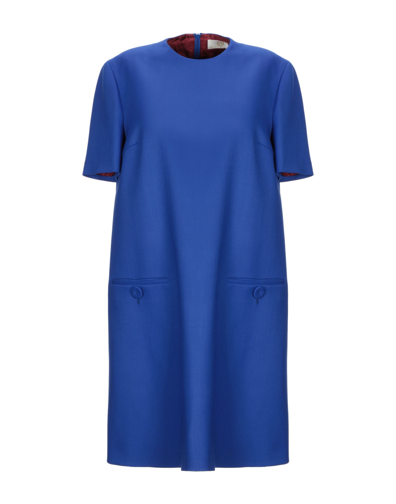 Короткое платье  - Синий цвет