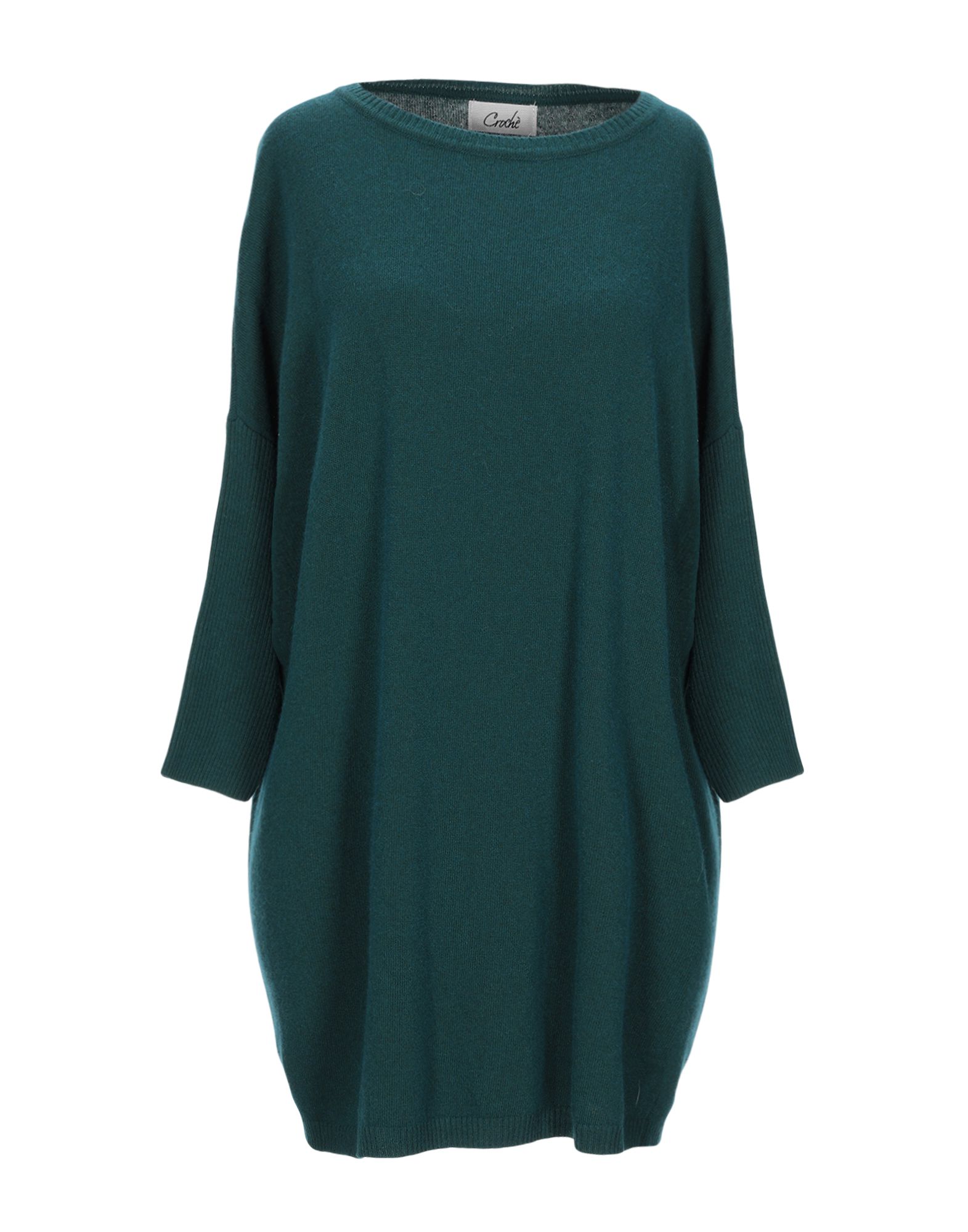 Короткое платье  - Зеленый цвет