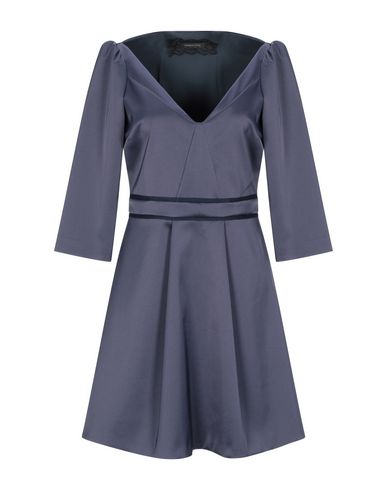 Woman Mini dress Midnight blue Size 6 Polyester, Elastane