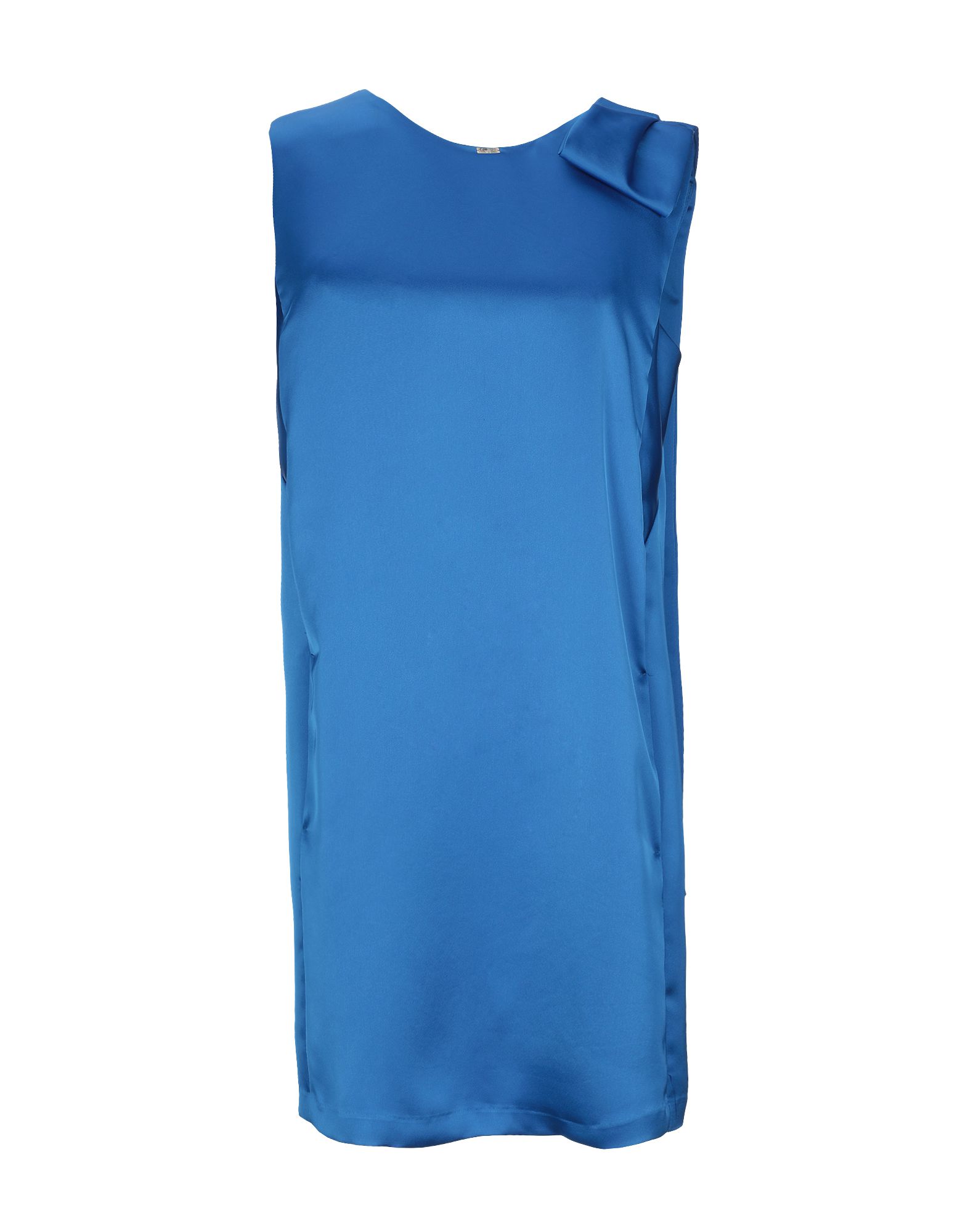 Короткое платье  - Синий цвет
