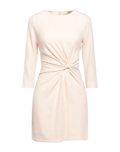 Twenty Easy By Kaos Woman Mini Dress Blush Size 4 Polyester, Elastane In Pink