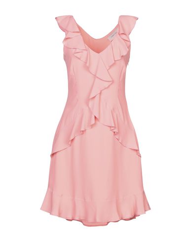 Twenty Easy By Kaos Woman Mini Dress Pink Size 6 Acetate, Silk