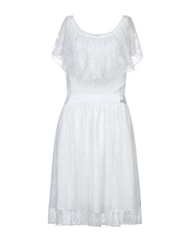 Blugirl Blumarine Woman Midi Dress White Size 6 Polyamide