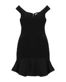 REBECCA VALLANCE Damen Kurzes Kleid Farbe Schwarz Gre 3