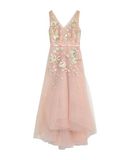 MARCHESA NOTTE Damen Midikleid Farbe Nude Gr��e 3