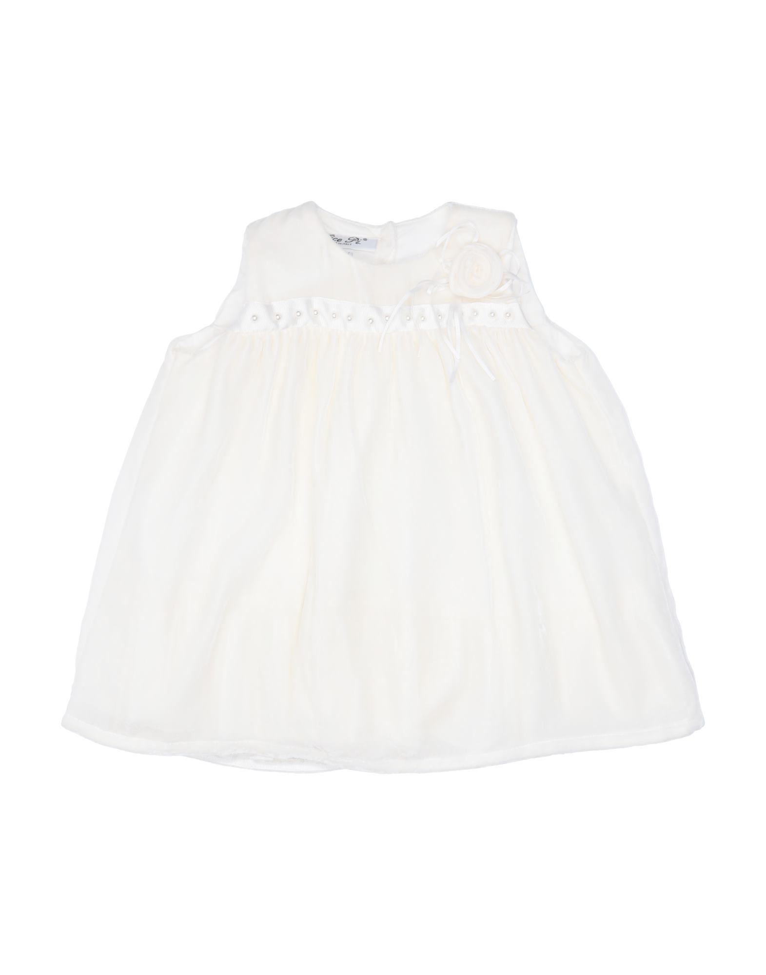 Alice Pi. Kids' Dresses In White