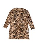 MINI RODINI M�dchen 9-16 jahre Kleid Farbe Kamel Gr��e 1