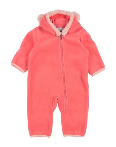 Columbia Tiny Bear Ii Bunting Newborn Baby Jumpsuits Salmon Pink Size 3 Polyester