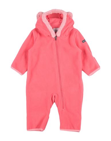 Shop Columbia Tiny Bear Ii Bunting Newborn Baby Jumpsuits & Overalls Fuchsia Size 3 Polyester In Pink
