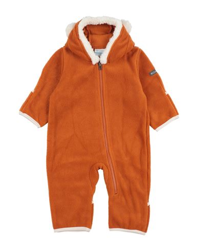 Columbia Tiny Bear Ii Bunting Newborn Baby Jumpsuits Tan Size 3 Polyester In Brown