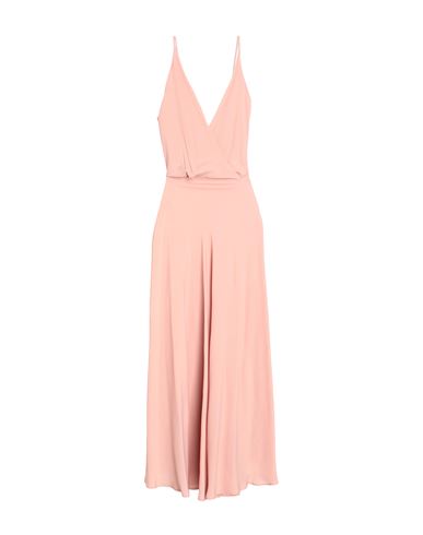 Seventy Sergio Tegon Woman Maxi Dress Pink Size 10 Acetate, Silk