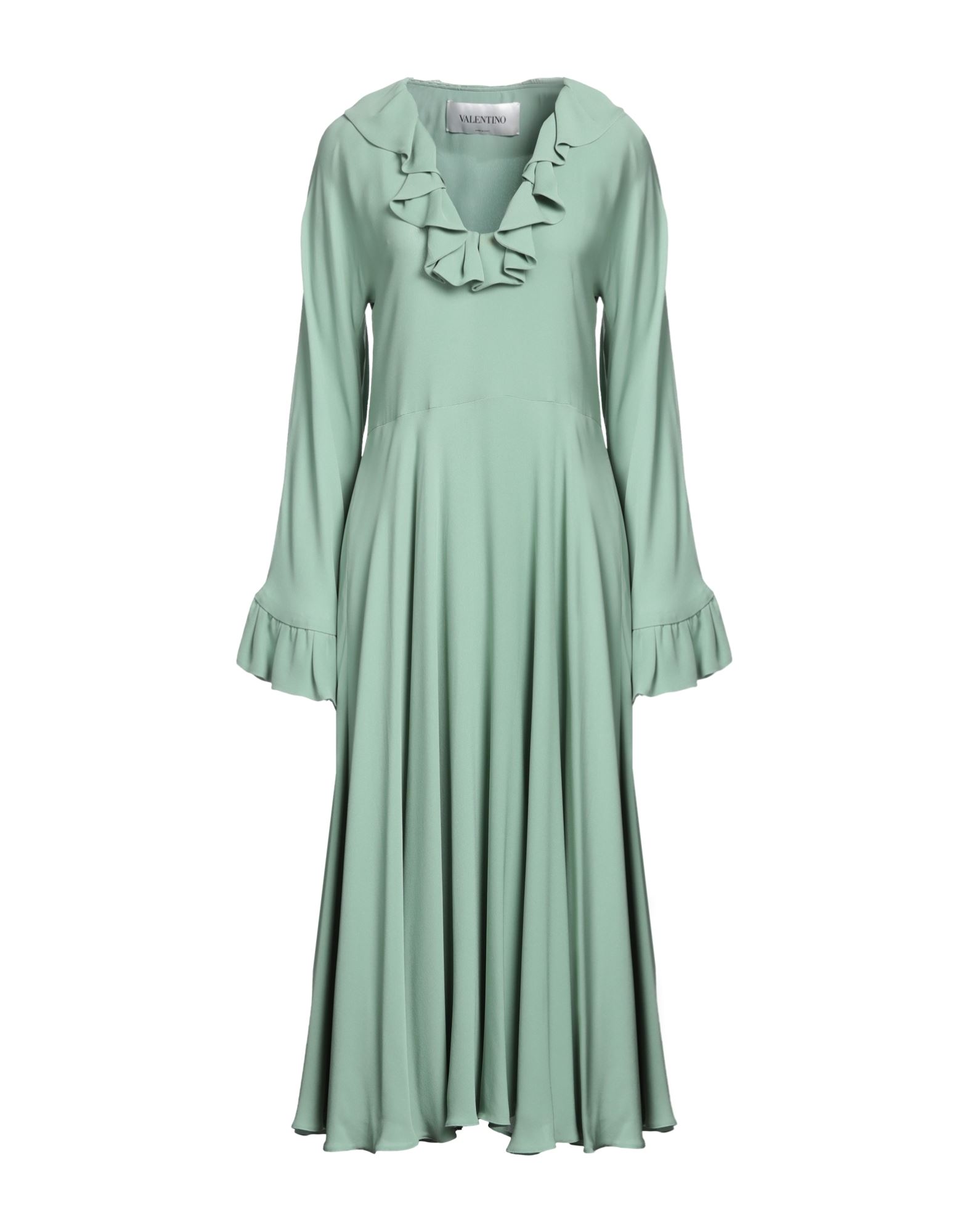 Valentino Midi Dresses In Sage Green