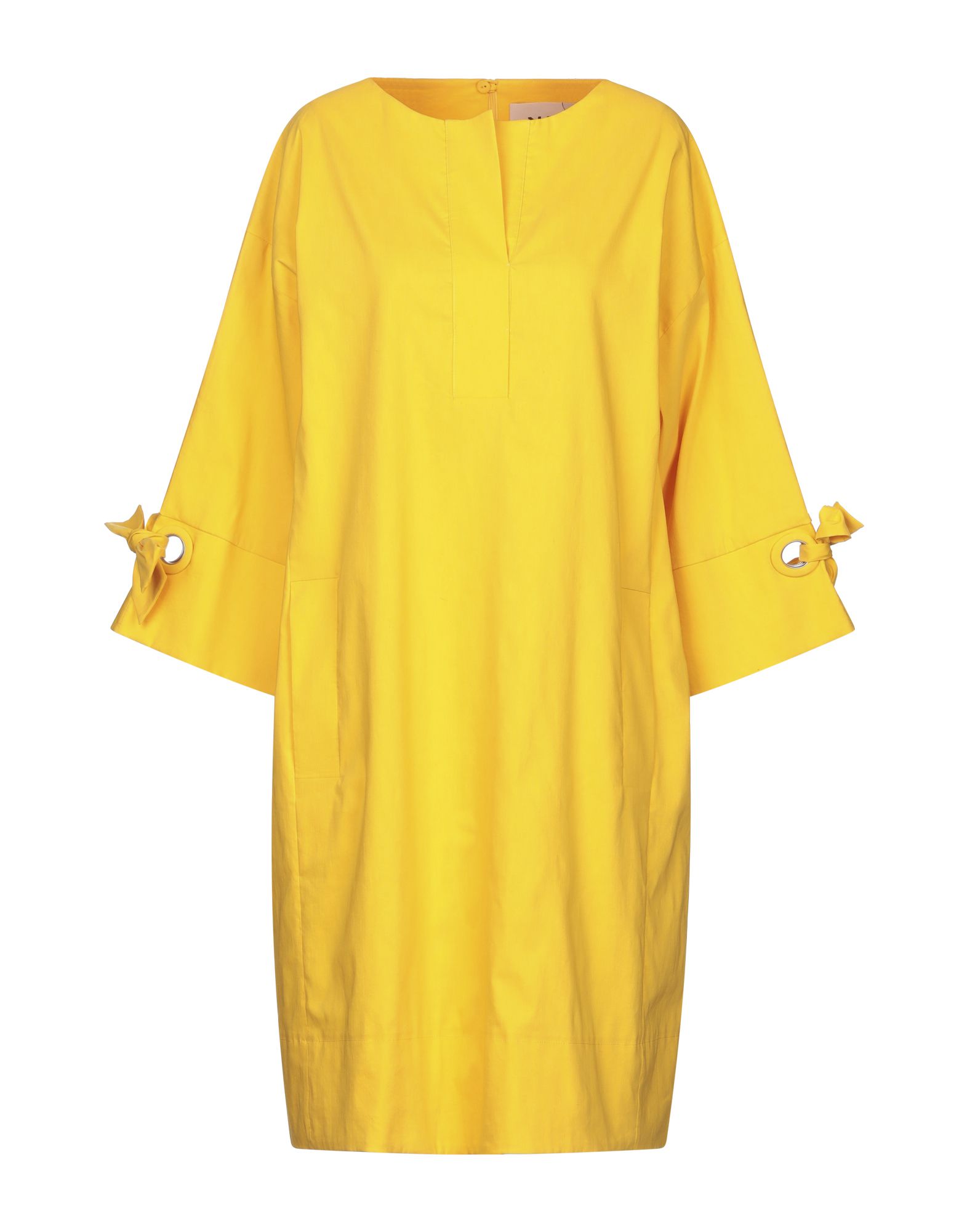 Платье до колена  - Желтый цвет