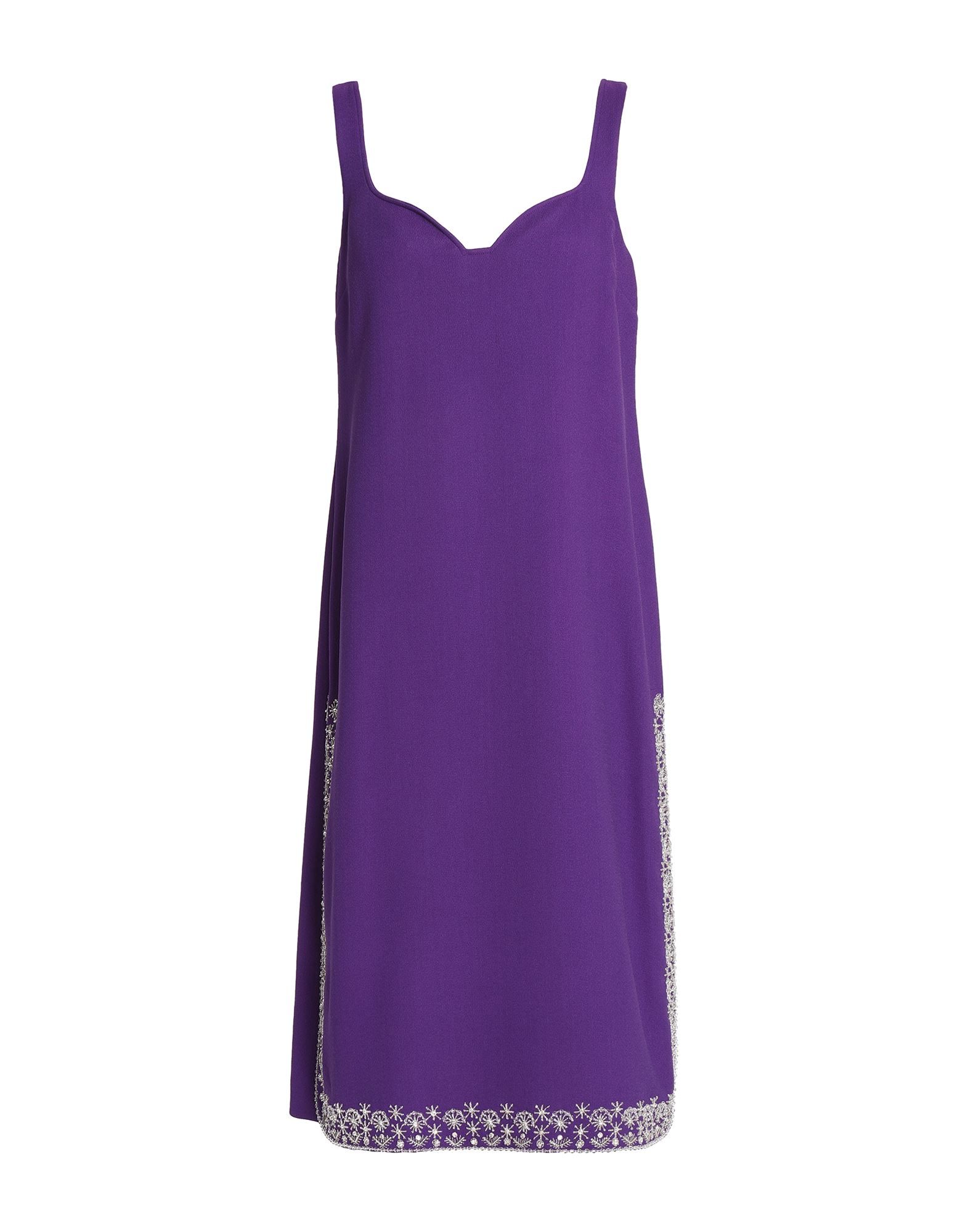Rochas Midi Dresses In Purple