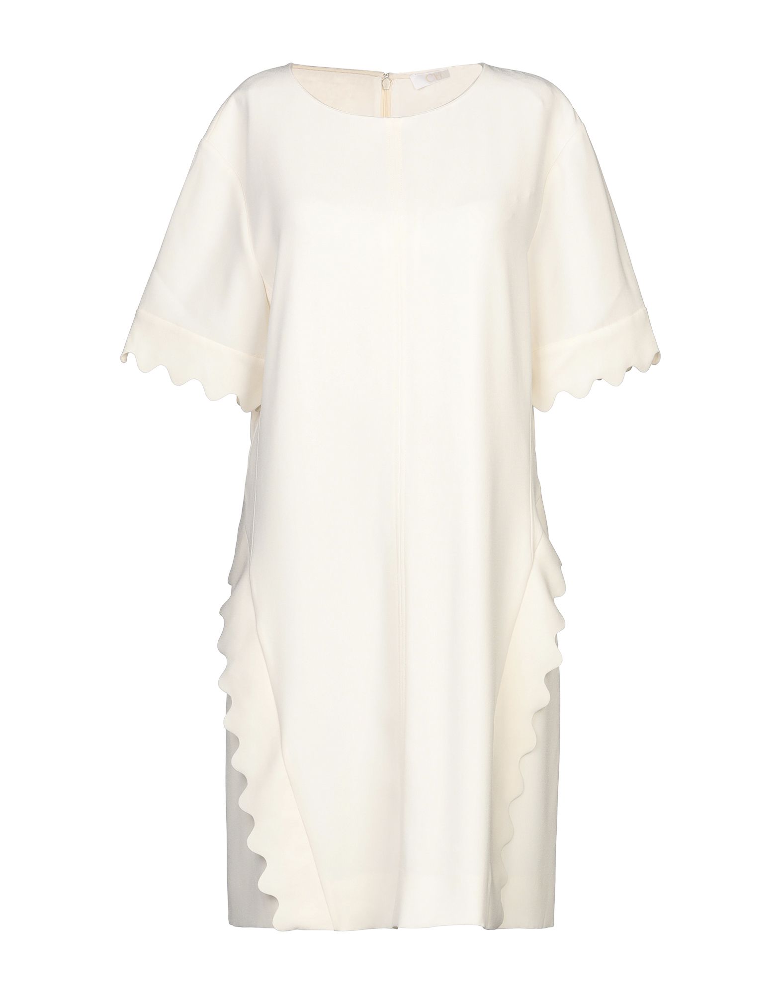 SeebyChloe ワンピース ドレス 刺繍 アイボリー ホワイト 白 34-