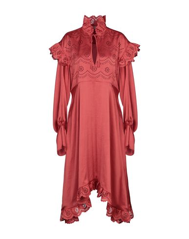 Платье миди PHILOSOPHY di LORENZO SERAFINI Красный 34995670PR 