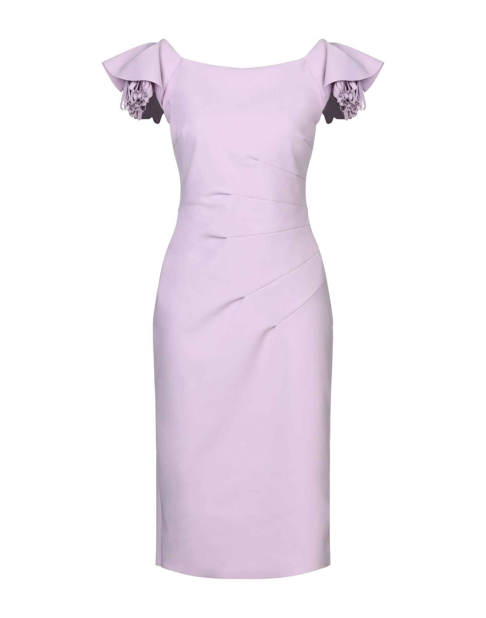 Платье до колена  - Фиолетовый цвет