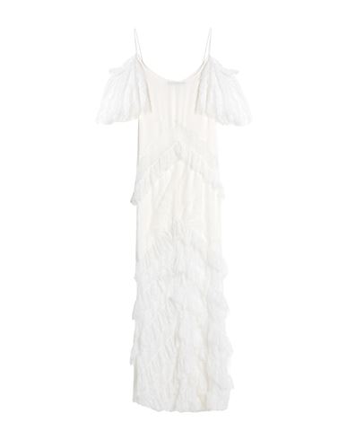 Amen Couture Woman Long Dress White Size 2 Polyamide