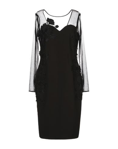 Midi-Kleid Damen Schwarz S Damen