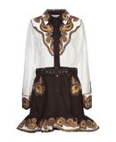 ZIMMERMANN Damen Kurzes Kleid Farbe Wei Gre 2