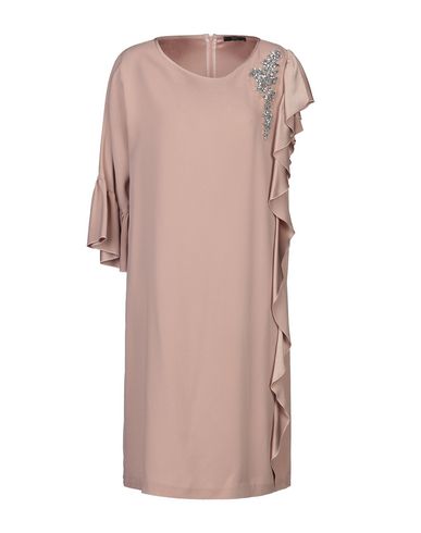 Seventy Sergio Tegon Woman Midi Dress Blush Size 6 Acetate, Viscose In Pink