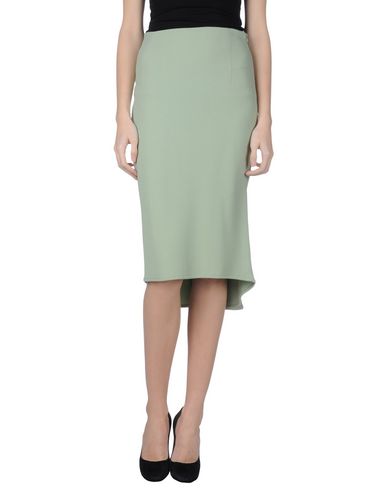 Ermanno Scervino Woman Midi Skirt Light Green Size 8 Viscose, Acetate, Lycra